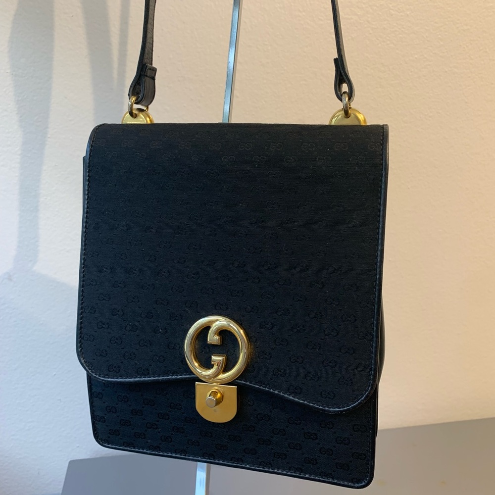 Gucci Black and Gold Women's Bag